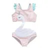 Children's Swimwear Peuter baby Babymeisjes Swimwear Watermeloen zwempak Zwemmen Beach Badini Bikini Leuke zomer uit één stuk zwembaby Baby Over het algemeen P230509