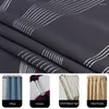 Curtain Striped 85% Blackout Living Room Fabric Finished Bedroom Short