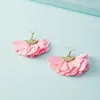 Dangle Earrings Fashion Simple And Versatile Small Fresh Flowers Niche Design Personality Geometric Street S Ladies Only Beautiful