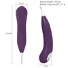 Vibrateurs Femelle Masturbation Silicone Wand 7 Modes Vibration Clitoris Stimulation Massage Vibratrice Toys Sex For Women Adult Games 230509