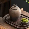 Annan hemlagringsorganisation Vintage STO är Tea Caddy Ceramic Airtight Jar Cans Box Tank Container Decorative Sugar Bowl 230508