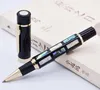 Jinhao Big Size Rollerball Pen med påfyllning Bright Pearl Green Sea Shell Writing Gift Business Office Home School Supplies