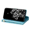 Skórzana obudowa portfela Huawei P50 P40 P30 P20 Pro P10 P1 P8 P8 LITE PONIGEL CORCE P SMART Y5 Y6 Y7 Y9 Y7A PLAIN CASE COUNT