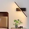 Настенные лампы Современная лампа 330 ° Вращаемые регулируемые спальни прикроватные для чтения внутренний светодиодный свет для зеркальных фар