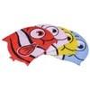 Caps Swimming Cartoon Waterproof Children's Swimming Pool Ear Protection Natacion Silicone Diving Cap Boys and Girls P230531