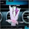 Other Exterior Accessories Car Air Outlet Freshener Per Diffuser Dried Flower Fragrance Interior Decoration Drop Delivery Mobiles Mo Dh52D