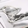 Zomer sieraden fashion goedkope nieuwe parel op blote voeten sandaal enkelband teen ring strand armband dames meisjes voetketen