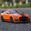 Diecast model Maisto 1 24 Mustang Shelby GT500 Alloy Sport Car Model Diecasts Metal Toy Racing Vecicles Auto Model Collectie Kids Gifts 230509