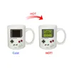Tumblers Creative Game Machine Magic Mug Temperatur Färg Byt kameleonkoppar Värmekänslig kopp kaffete mjölkmugg för gåvor 230506