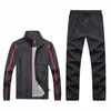 Koşu Setleri 2023 Sonbahar 2 Parça Takip Men Loose Sweatshirt Pantolon Hoodie Sportswear Takım Sıradan Spor Kıyafetleri Jogger Set