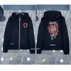 2023 Moda Lüks Erkek Tişörtü Tasarımcı Hoodies Sanskritçe Kazak Fermuar Kapşonlu Çapraz Kazak Hoodie Casual Erkek Kadın Üstleri Ceket Kazak Ceket Alik