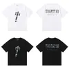 Designer modekläder T-shirt Tröjor Trapstar Military Camo Letter Twill Cotton Par Sommar Rundhals Liten Kortärmad T-shirt Lyxig Casual Cotton Streetwea