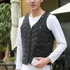 Hunting Jackets Heated Vest Electric USB Heating Thickened Lightweight Adjustable Size For Outdoor Activities(Battery Not Included)