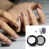 Nail Gel Metal Effect Polish UV LED Matte Base Top Coat Semi Permanent Varnish Soak Off Shiny Color All For Manicure Glitter