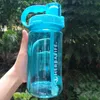 1L extra grote waterfles 1000 ml Frozem Portable Space Bottle Herbalife Sports voeding Custom Shaker Bottle