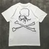 Men's T-Shirts New luxury Men Mastermind T Shirts Embroidered skull bone Casual T-Shirt Hip Hop Skateboard Street Cotton T-Shirts Tee Top #Z7 J230509