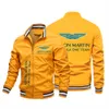 Mhwa 2023 Moda F1 Mens Hoodie Jaquetas Moletom Fórmula 1 Equipe Aston Martin Am14 Fernando Alonso Jack Van Racing Motocicleta Ciclismo Uniforme Wr9j