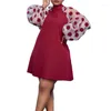 Ethnic Clothing Plus Size Mini Dress Summer African Dresses For Women 2023 Party Bodycon Sexy Robe Femme Vestido Mulheres Africa Clothes