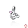 925 Sterling Silber Charms für Pandora -Schmuckperlen DIY Anhänger Frauen Armbänder Perlen Diy Boy Girl Anhänger