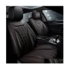 Car Seat Covers Fit Interior Accessory Ers For Fiveseat Sedan Durable Pu Leather Fl Set Suv Motive Drop Delivery Mobiles Motorcycles Dh6Hv