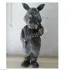 Ny Cute Hippo Cartoon Party Mascot Costumes Christmas Fancy Party Dress Cartoon Character Outfit Dräkt Vuxna storlek Carnival Easter Advertising