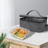 Servis sätter USB varmare bärbar termisk lunchväska uppvärmd campinglådor Leverans Bento Holder Electric