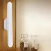 Bordslampor 1/2 väggmontering LED -ljus USB laddningsbar läsningslampa hyllan nattljus sovrum trappa kontor sovsal inomhus tillbehör