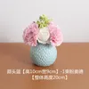 Декоративные цветы лаванда искусственные хризантемы гидрангея цветок с вазами свадебные украшения домашний стол гостиной декор