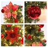 Декоративные цветы 2023 2,7 м. Рождественские украшения венок светодиод