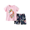 Pyjamas SAILEROAD enfants pelle Pyjamas pour garçons été coton Pyjamas ensemble enfants Pijama à manches courtes vêtements de maison vêtements de nuit costumes 230509