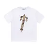 Designer Fashion Clothing Tshirt Tees Small Trendy Trapstar Summer New Camouflage Letter Print Hommes Femmes Loose Fitting Pur Coton Double Fil T-shirt À Manches Courtes