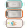 Dinnerware Sets Bento Box Adults Kids Cute Home For Microwavable Picnic School Children