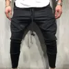 Pantaloni da uomo pantaloni casual da corsa pantaloni solidi casual larghi leggings sportivi hip slim fitness allenamento palestra jogging pantaloni sportivi da calcio maschili