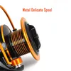 Baitcast-Rollen GT500 5.2 1 Mini-Spinnrolle Outdoor-Eisfischen Sea Rock Raft Angelrute Gear Metal Spool Tackle Carp Crucian Bass Reels 230506