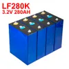 1 ~ 32pcs 3.2V lityum demir fosfat lifepo4 pil 280AH yüksek kapasiteli Pil DIY 12V 24V 560AH 48V 300AH Pil Paketi