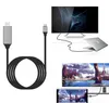 2M USB-C 3.1 4K typu C do HDTV kabel 1080p HDTV 30 Hz adapter dla Samsung S8 Plus S8+ S9 S10 S23 S21 Note 10 20