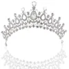 Wedding Hair Jewelry High Quality Fashion Crystal Bridal Set Bride Tiara Crowns Earring Necklace Accessories 230508