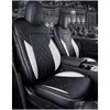 Araba Koltuğu Tesla Model X Yüksek Kaliteli Deri Özel Fit 6 Seaters Yastık 360 Derece FL ERED MODELX YALNIZCA MA DHSUG
