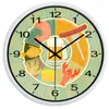 Wall Clocks Food Restaurant Clock Carteen Kicthen No Ticking Sound