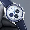 Chronographe Mens Watch 42mm Automatique Mouvement Mécanique Montre Business Étanche Fashion Designer Montre Montre Luxe