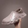 Botlar 2021 Yeni Eva Kış Terlikleri Hava Ayakkabıları Kalınlaştırılmış Sezgül Sandalet Sıcak Erkekler Peluş Pamuk Ayakkabıları Ev Su Geçirmez Çiftler Terlik