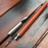 Handmade Wood 303 Stainless Steel Gel Pen Natural Color Metal Luxury Gift For Business Office & School Writing Tool