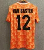 1988 レトロ オランダ サッカー ユニフォーム ファン バステン フリット クーマン ヴィンテージ オランダ シャツ クラシック キット