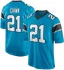 2023 men 9 Bryce Young Brian Burns Football Jersey Sanders Matt Corral Robbie Anderson Sam Mills Jeremy 21 Chinn