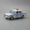 Diecast Model 1 24 Scale Diecast Toy Vehicle Model LADA 2106 Classical Car Pull Back Sound Light Door Openable Collection Gift For Kid 230509