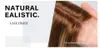 Ludzkie włosy 13x1 koronkowe przednie perukę ramię długi bob proste lodowate peruki dla kobiet ombre brązowe włosy odporne na ciepło ludzkie włosy (na białe) żydowskie peruki