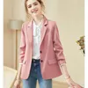 Damenanzüge 2023 Frühling Herbst Blazer Damen Korean Design Sense Anzugjacke Bürodame Slim Blazer Temperament Mäntel Tops