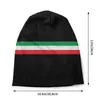 Berets Streetwear Winter Warm Men Women Knitted Hats Unisex Adult Italy Flag Skullies Beanies Caps Italian Patriotic Bonnet