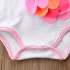 Children's Swimwear Summer Flamingo Bikini's pasgeboren meisjes zwempak een stuk nieuwe schattige meisjes strandkleding bikini bikinis kind zwempak mouwloze bikini set p230509