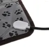 Cat Beds Electric Heating Pet Mat Waterproof And Bite-Resistant Winter Warm Blanket Kitten Safe Soft Heat Pad For Cats Dogs Products